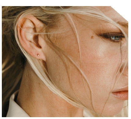 LE CARRE' - ORECCHINI ORO GIALLO E DIAMANTI