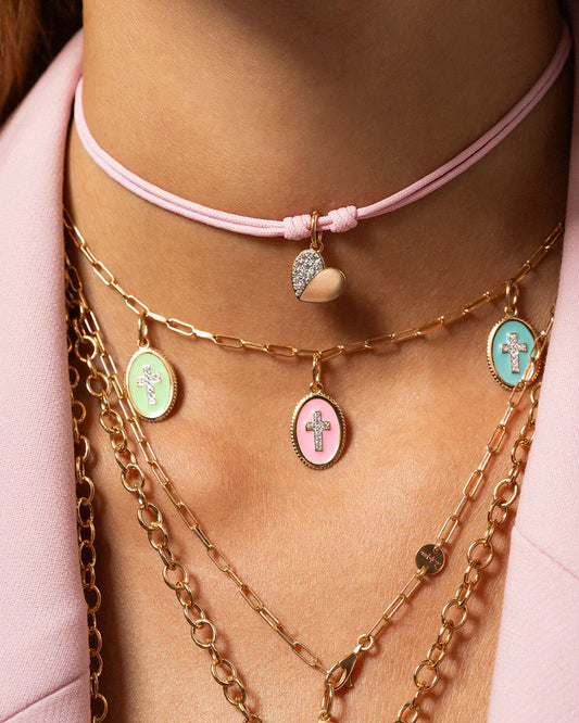 CHARM BAR - CIONDOLO CUORE