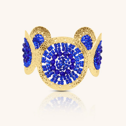 SANTIBE' - USHUAIA CUFF BRACCIALE BLUE