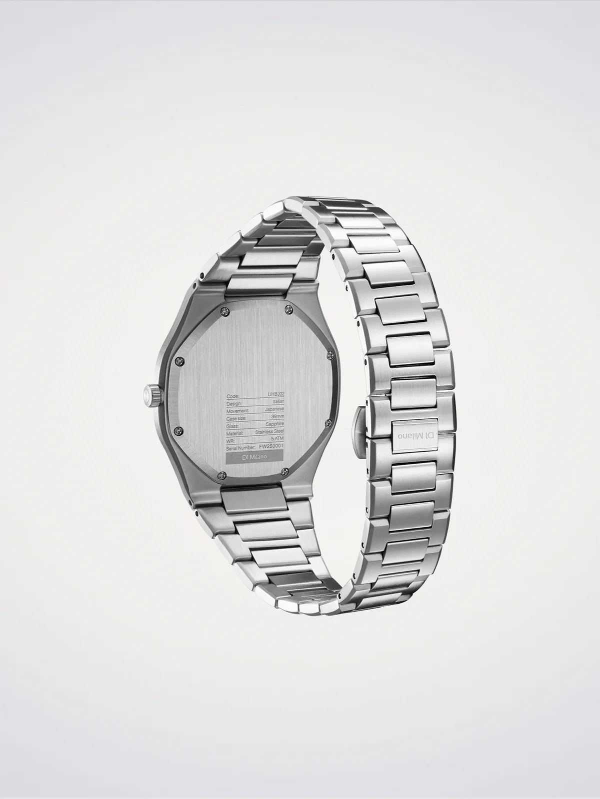 D1 MILANO - OROLOGIO GROOVY SILVER