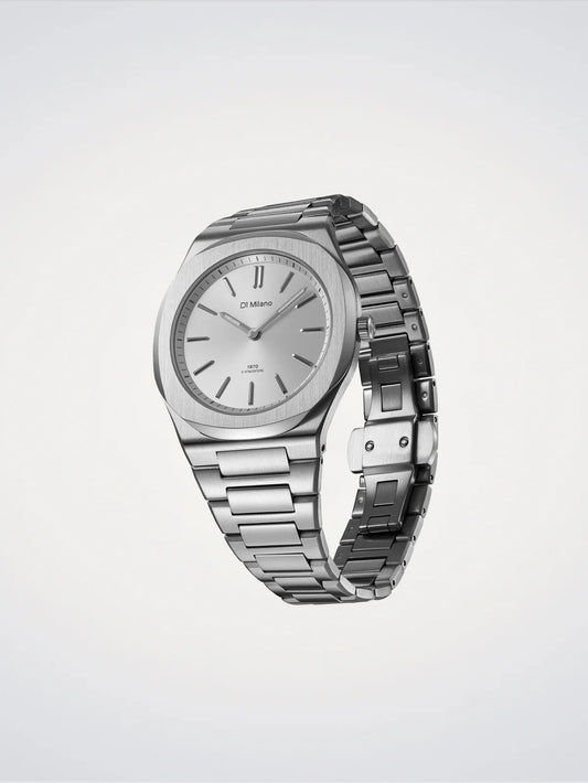 D1 MILANO - OROLOGIO GROOVY SILVER