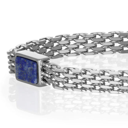 GOYATE' - BRACCIALE CON LAPIS CENTRALE E MAGLIA MILANO