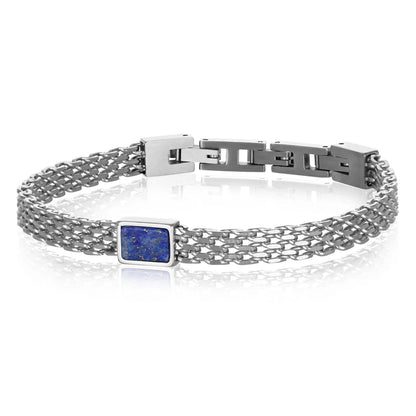 GOYATE' - BRACCIALE CON LAPIS CENTRALE E MAGLIA MILANO