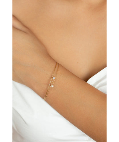 MAGIC WIRE - BRACCIALE CON PERLE
