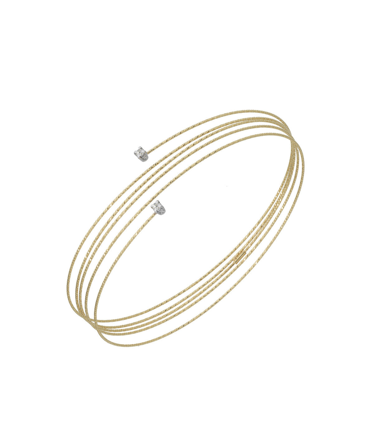 MAGIC WIRE - BRACCIALE IN ORO E DIAMANTI
