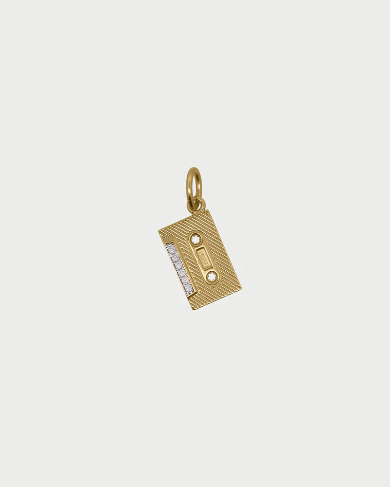 CHARM BAR - CIONDOLO VINTAGE TAPE
