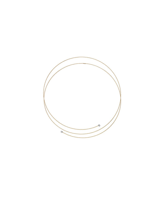 MAGIC WIRE - COLLIER GIROCOLLO IN ORO E DIAMANTI