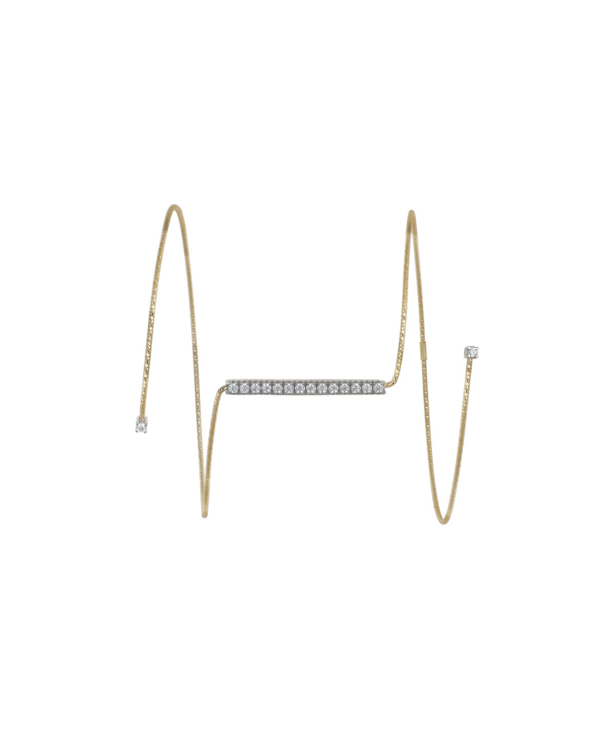 MAGIC WIRE - BRACCIALE IN ORO E DIAMANTI