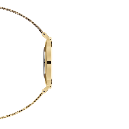 OROLOGIO PETITE EVERGOLD QUADRANTE NERO3MM
