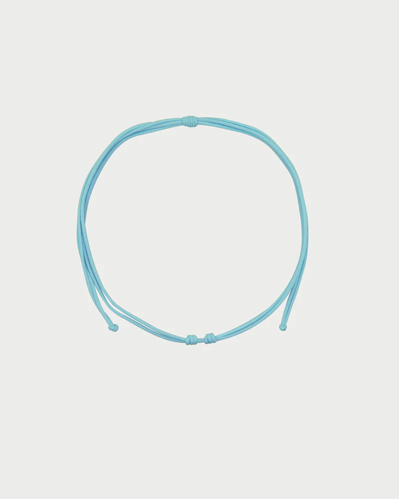 CHARM BAR - GIROCOLLO CORDINO SEMPLICE TURCHESE