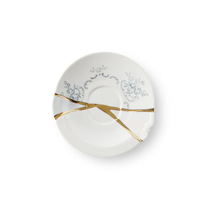 TAZZA CAFFE'CON PIATTINO COLLEZIONE KINTSUGI