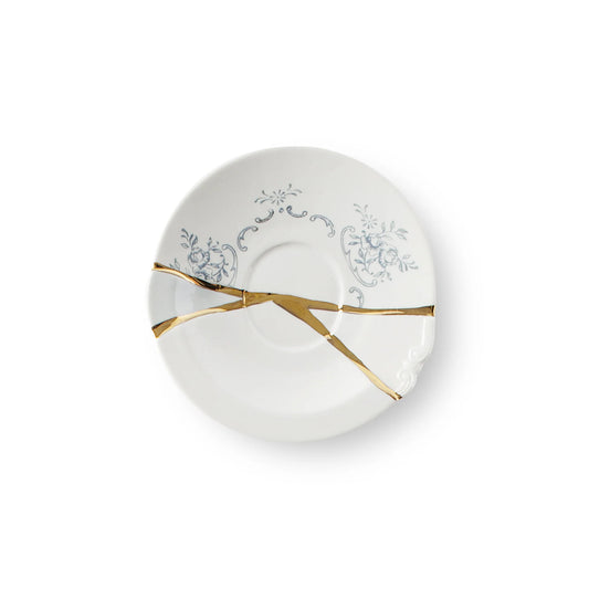 TAZZA CAFFE'CON PIATTINO COLLEZIONE KINTSUGI