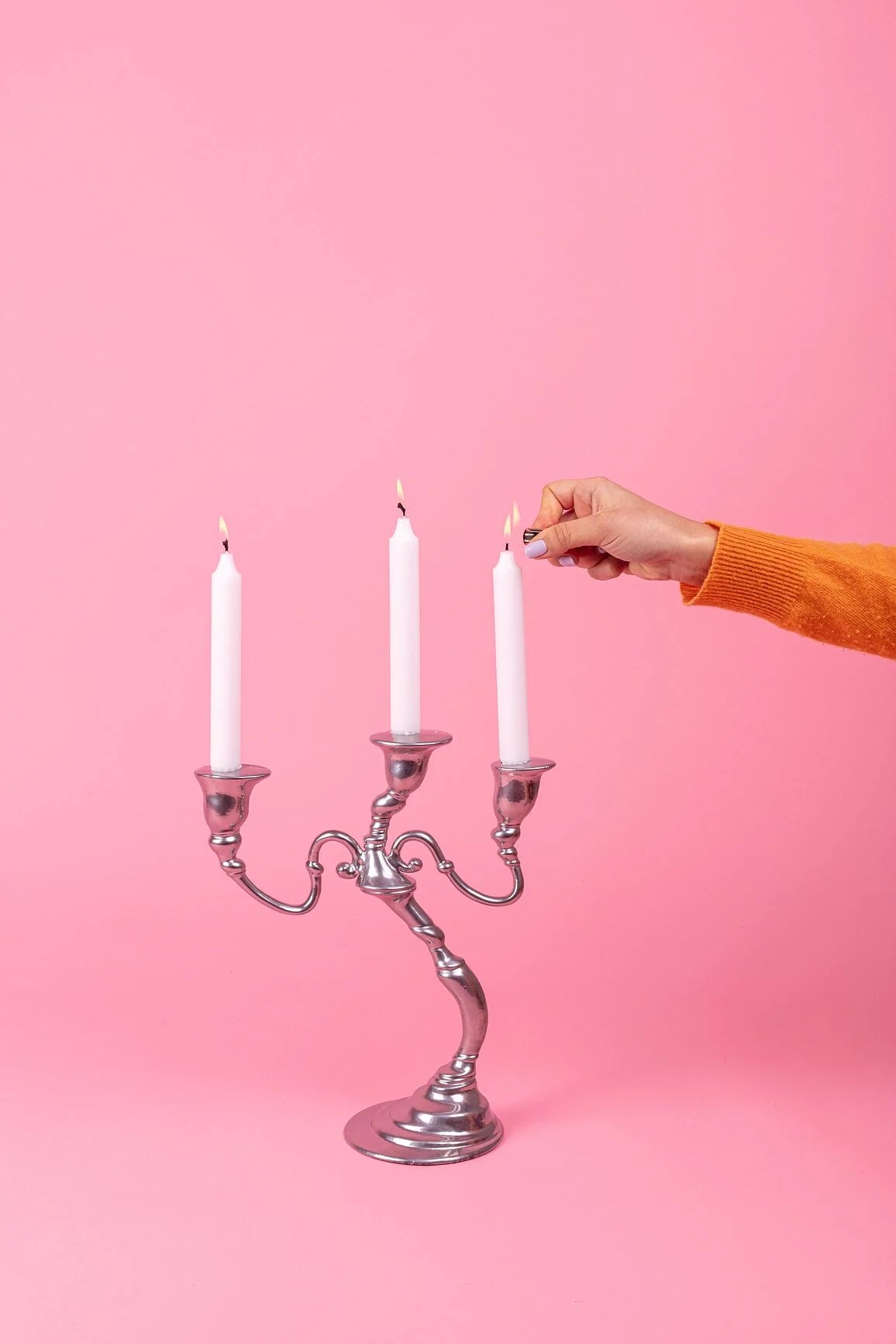 SELETTI - CANDELABRO TRE FUOCHI CANDELABRA DIESEL