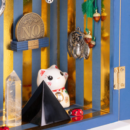 SELETTI - OGGETTO DECORATIVO PORTAFORTUNA LUCKY TEMPLE