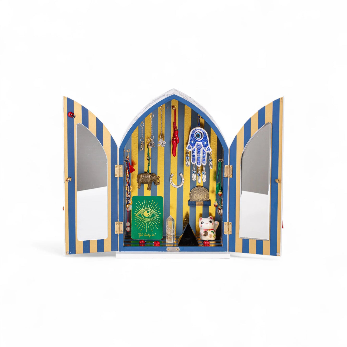 SELETTI - OGGETTO DECORATIVO PORTAFORTUNA LUCKY TEMPLE