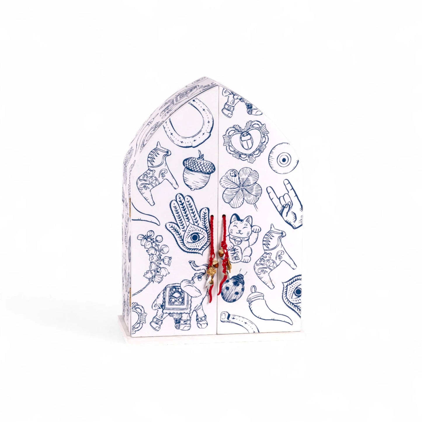 SELETTI - OGGETTO DECORATIVO PORTAFORTUNA LUCKY TEMPLE