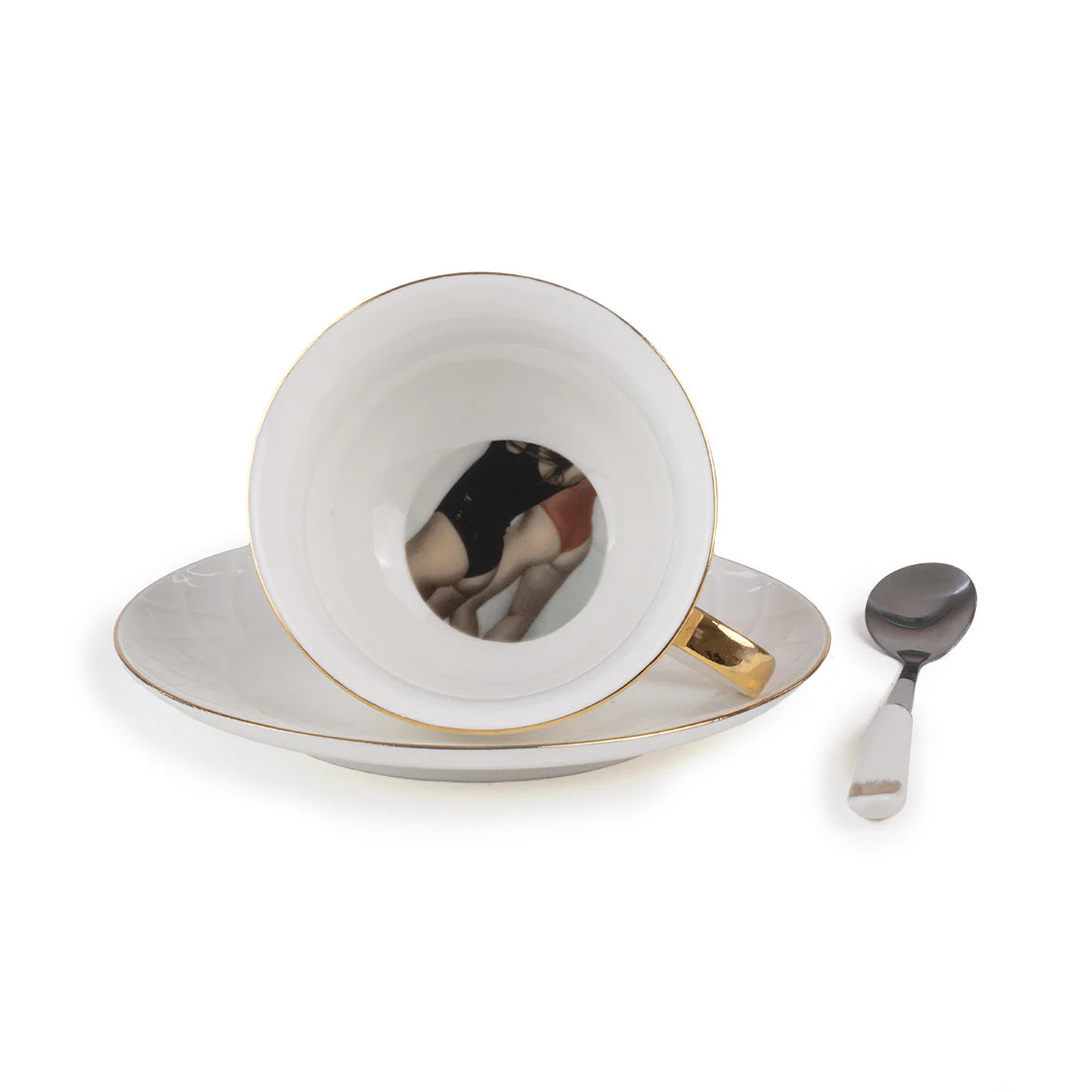 TAZZA DA THE' CON PIATTINO -TEACUP TARIN GIUNONE