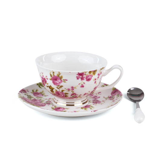 TAZZA DA THE' CON PIATTINO - TEACUP TARIN VITTORIA
