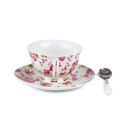 TAZZA DA THE' CON PIATTINO - TEACUP TARIN VITTORIA