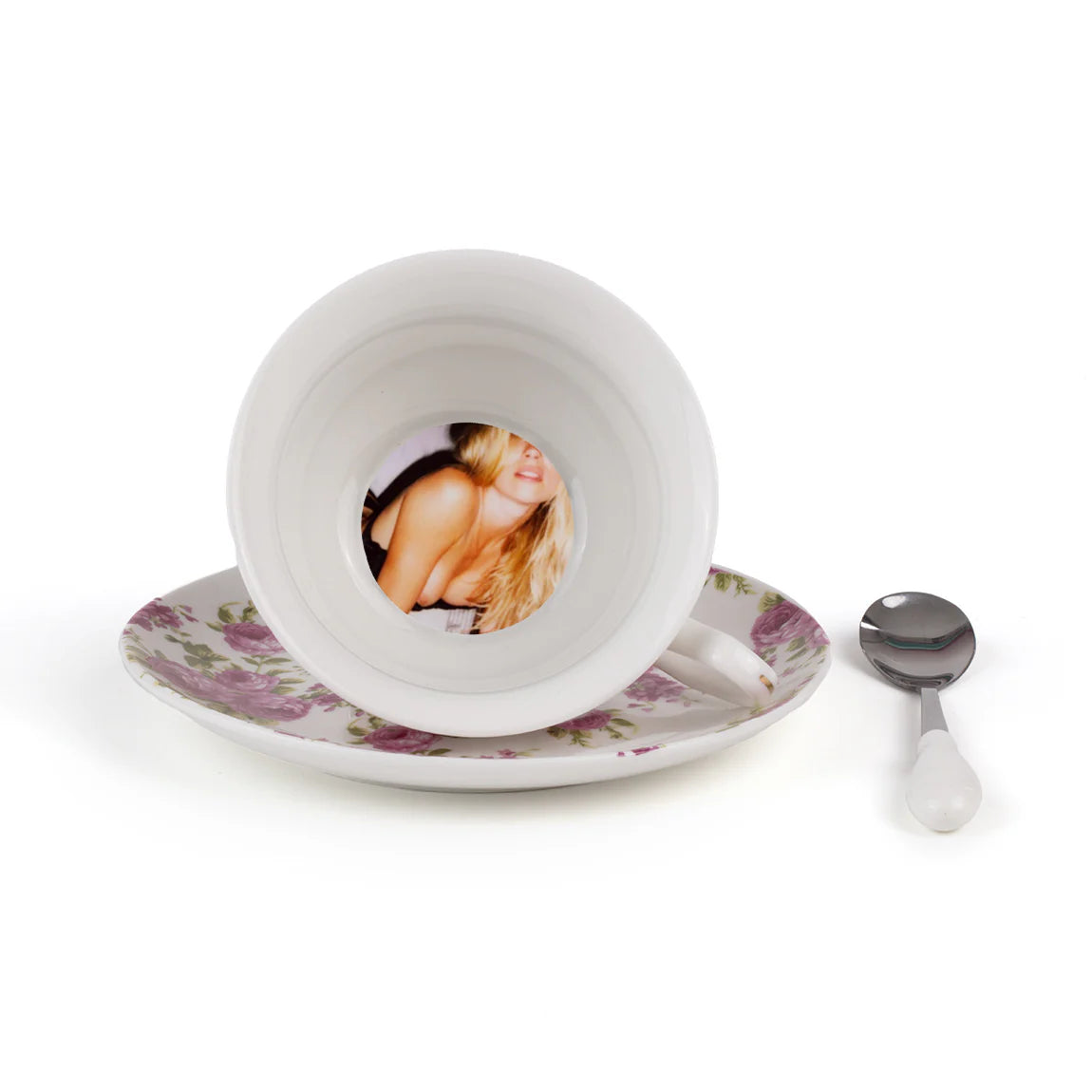 TAZZA DA THE' CON PIATTINO - TEACUP TARIN VITTORIA