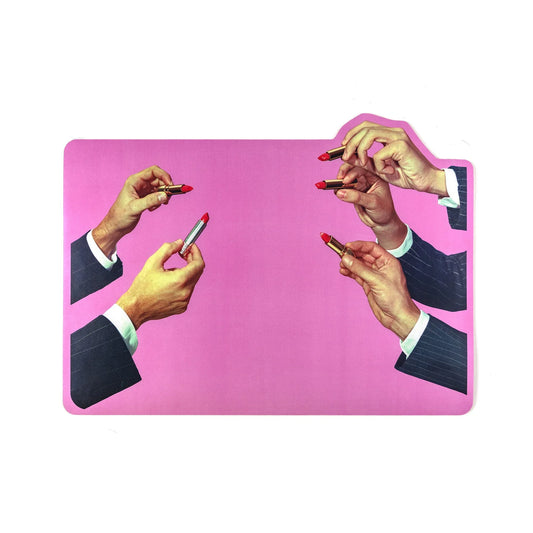 SELETTI - TOVAGLIETTA TOILETPAPER LIPSTICKS PINK