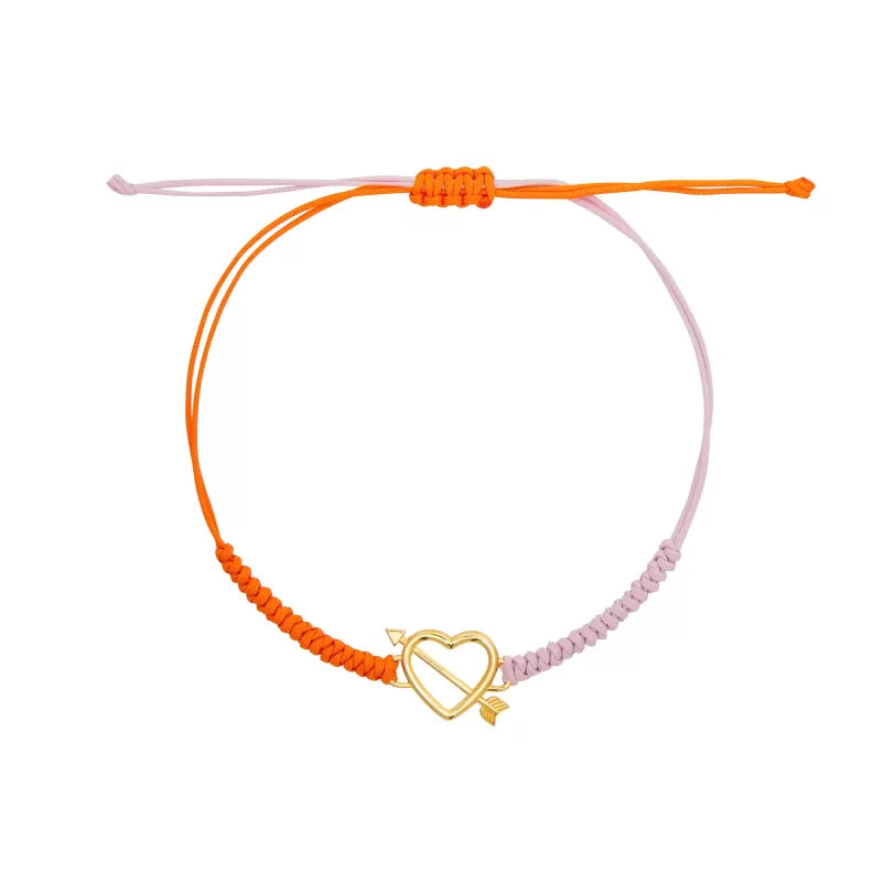 VALENTINA FERRAGNI - BRACCIALE CAVIGLIERA REGOLABILE CON CUORE
