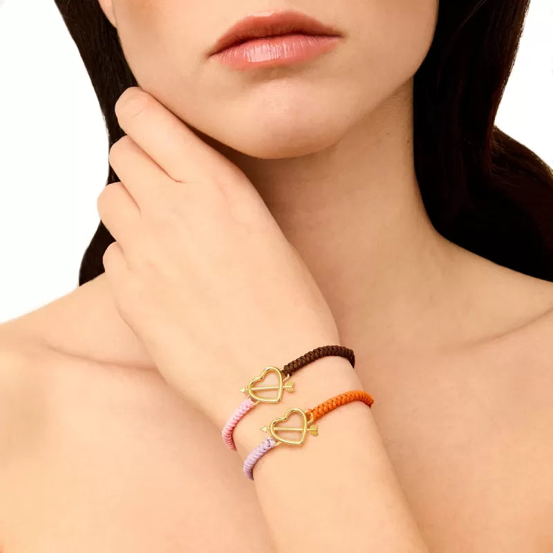 VALENTINA FERRAGNI - BRACCIALE CAVIGLIERA REGOLABILE CON CUORE