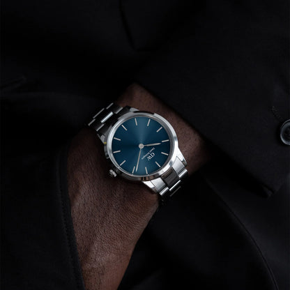 OROLOGIO ICONIC LINK ARCTIC 40MM ACCIAIO QUADRANTE BLU